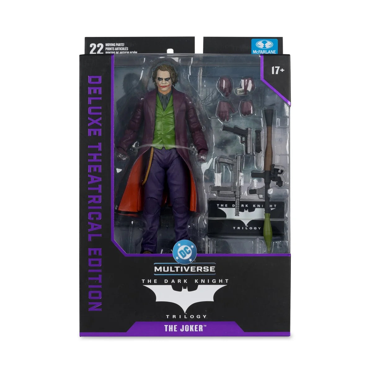Joker Dark Knight Delux Threatrical Edition Mc Farlane