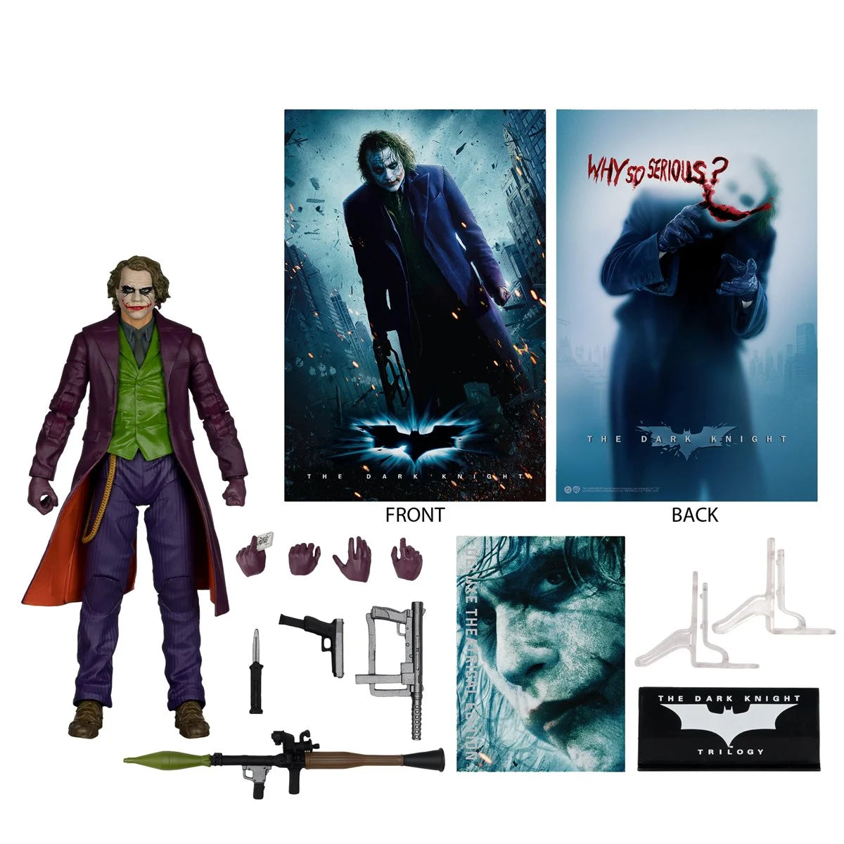 Joker Dark Knight Delux Threatrical Edition Mc Farlane