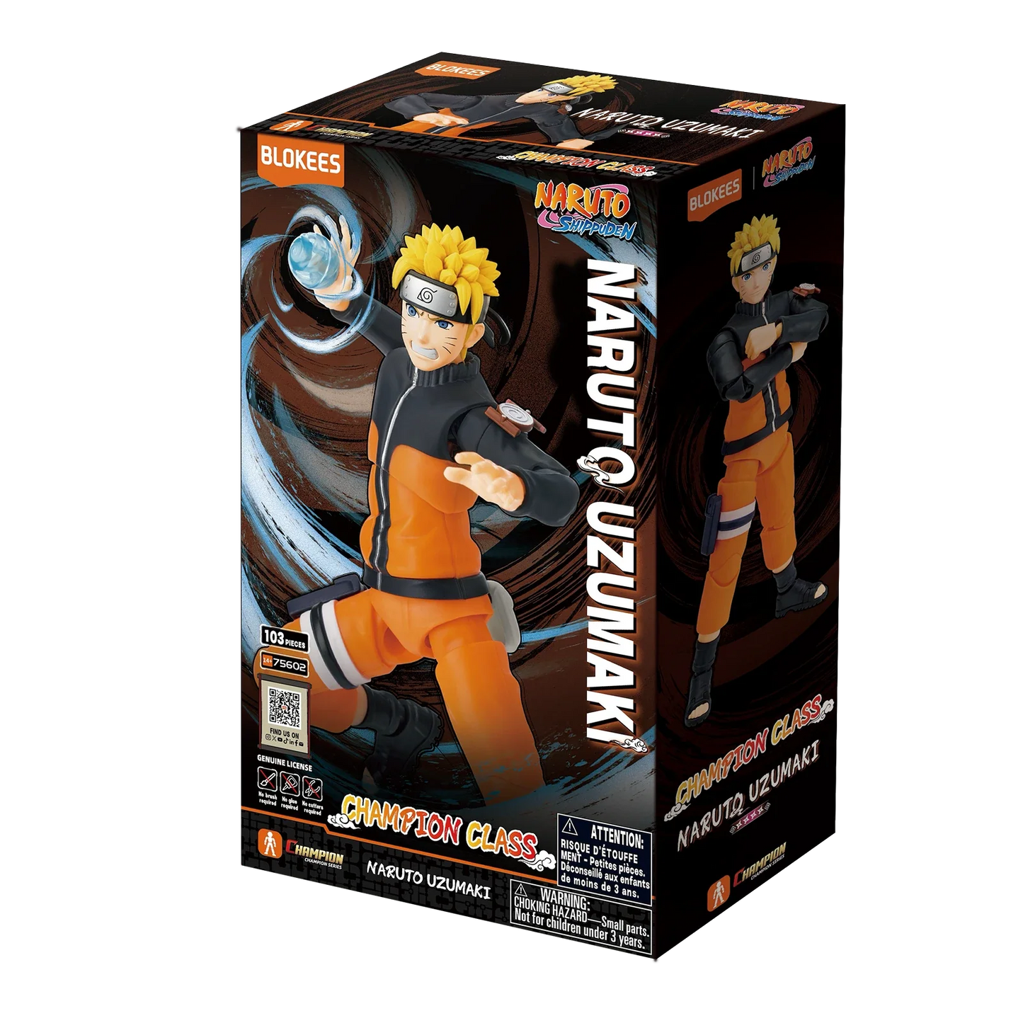 Naruto Uzumaki Naruto Champion Class 02 Blokees