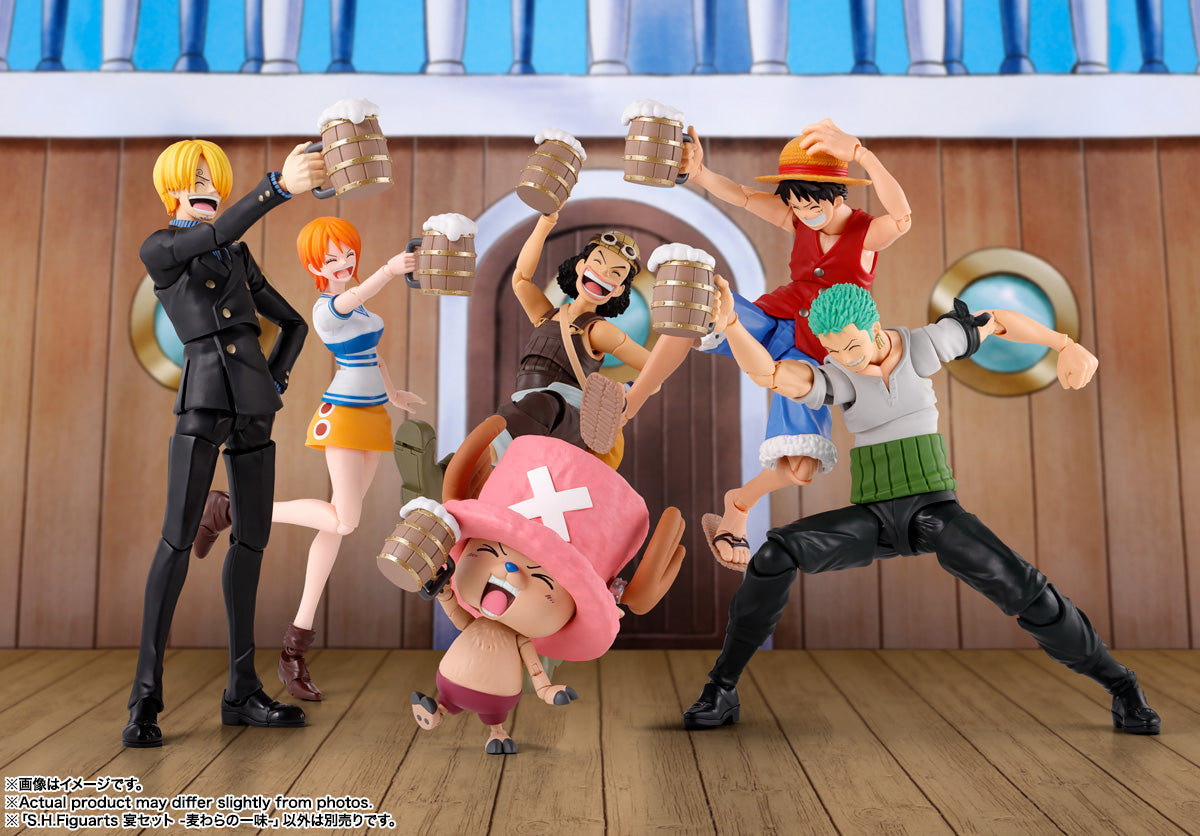 Party Set -The Straw Hat Crew- One Piece SH Figuarts