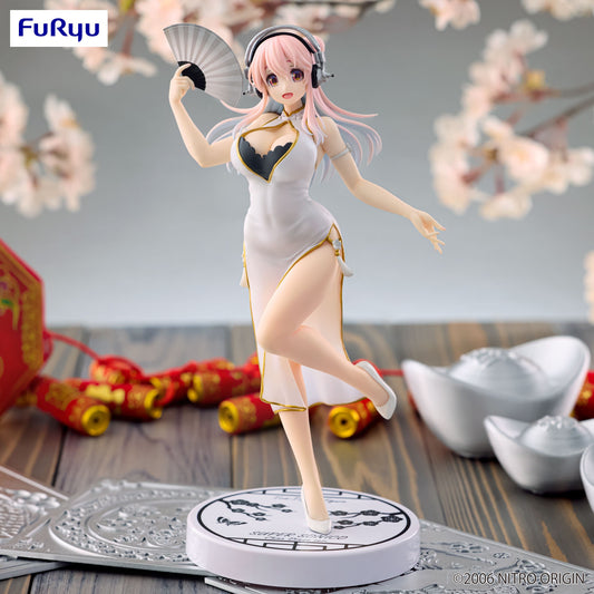 SUPER SONICO Trio-Try-iT White China Dress Furyu