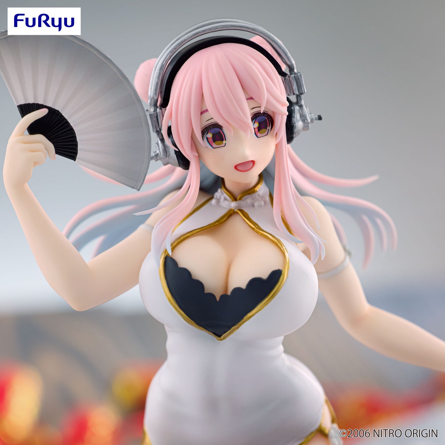 SUPER SONICO Trio-Try-iT White China Dress Furyu