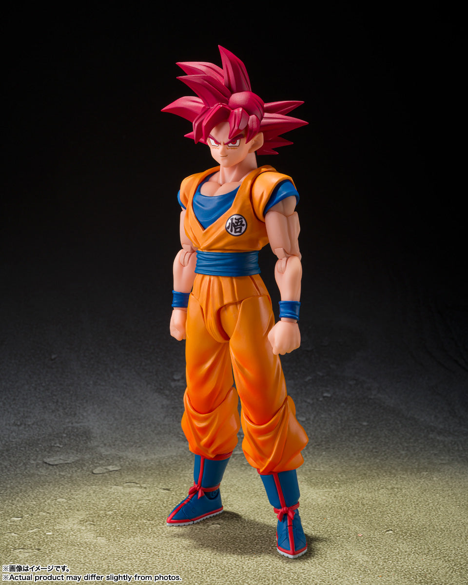 Son Goku Super Saiyan God God Aura Dragon Ball SH Figuarts