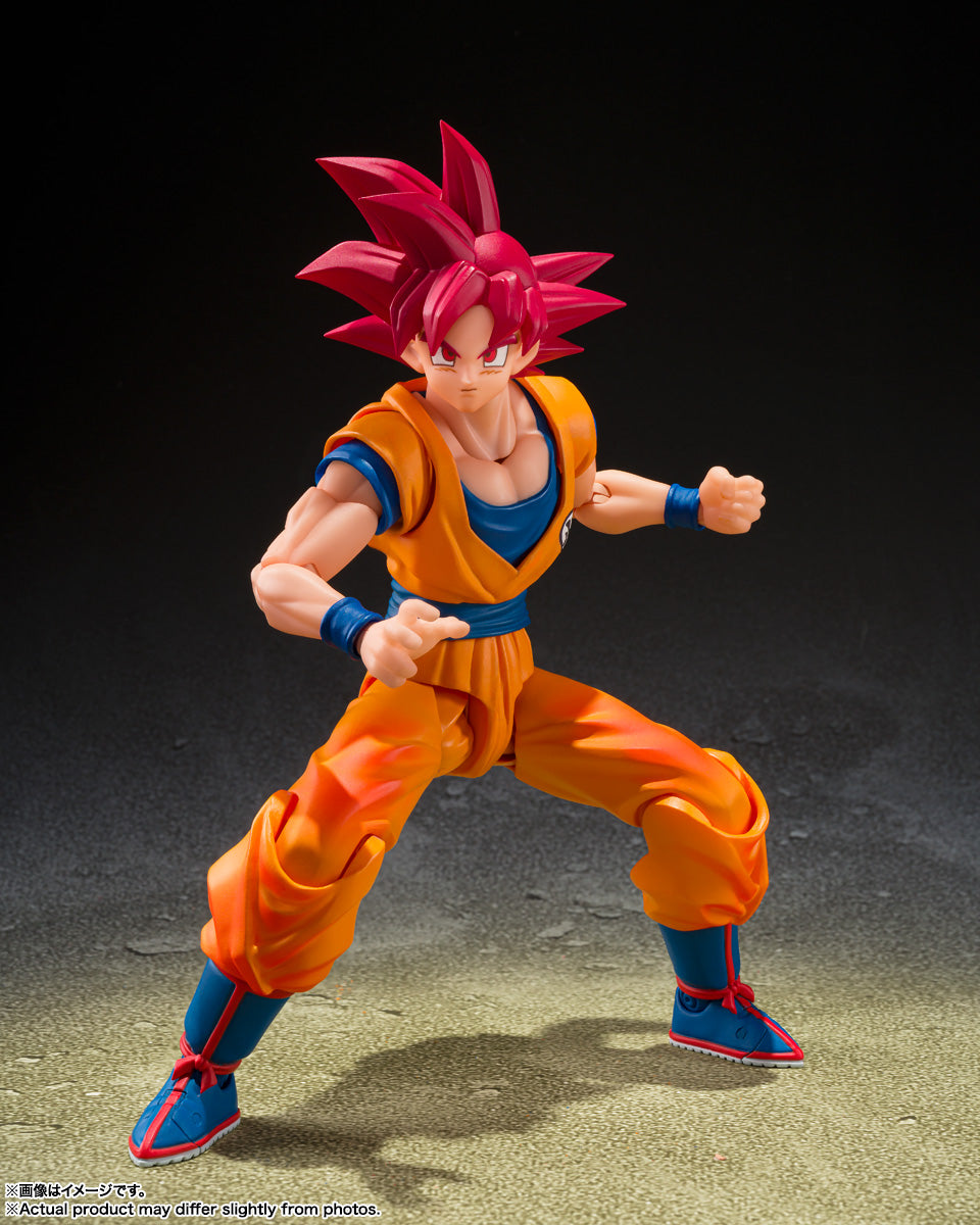 Son Goku Super Saiyan God God Aura Dragon Ball SH Figuarts