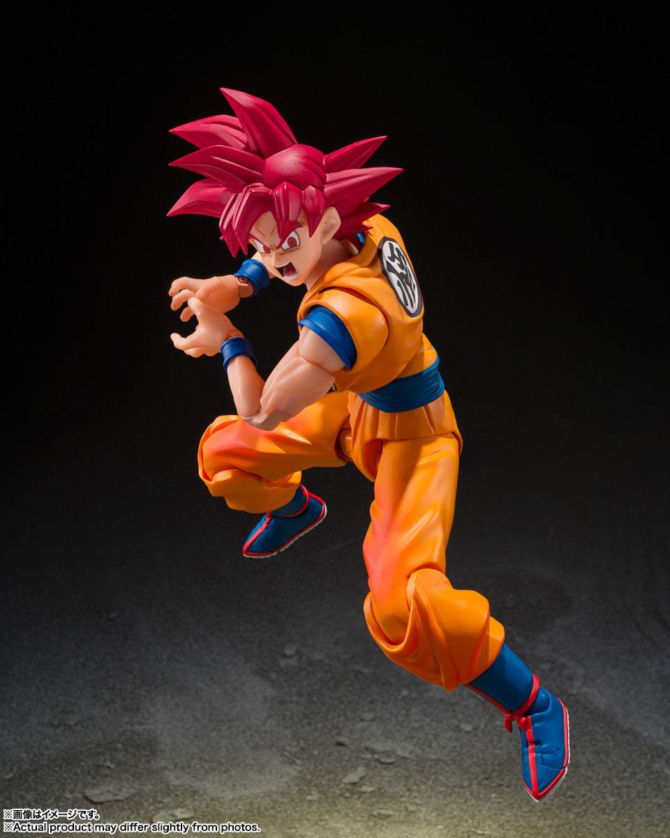 Son Goku Super Saiyan God God Aura Dragon Ball SH Figuarts