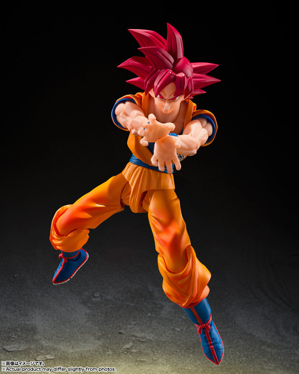 Son Goku Super Saiyan God God Aura Dragon Ball SH Figuarts