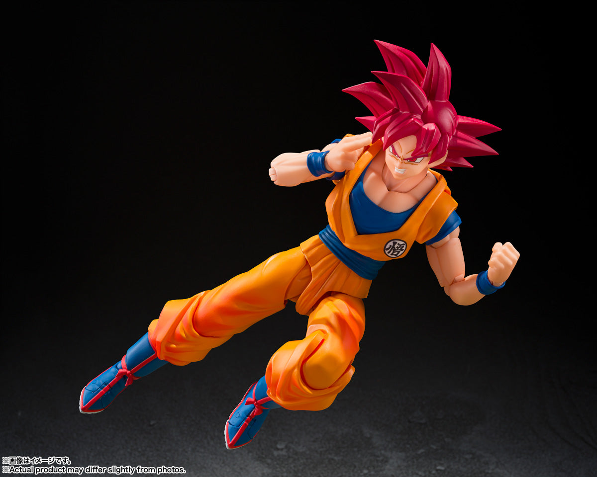 Son Goku Super Saiyan God God Aura Dragon Ball SH Figuarts