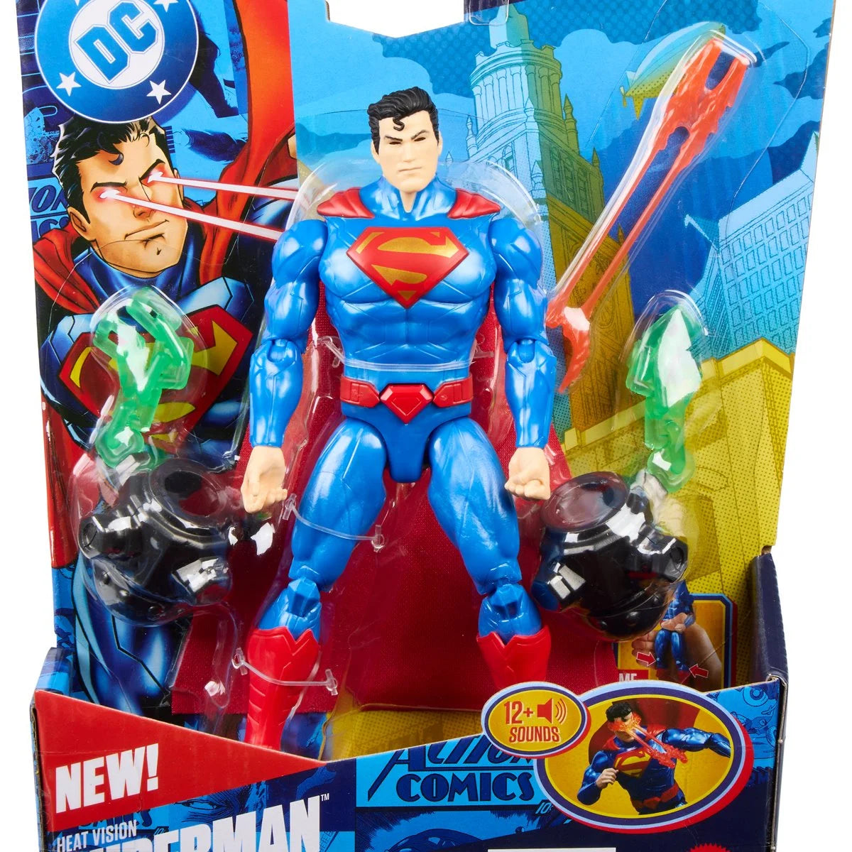 Superman Heat Vision DC Premiere Mattel