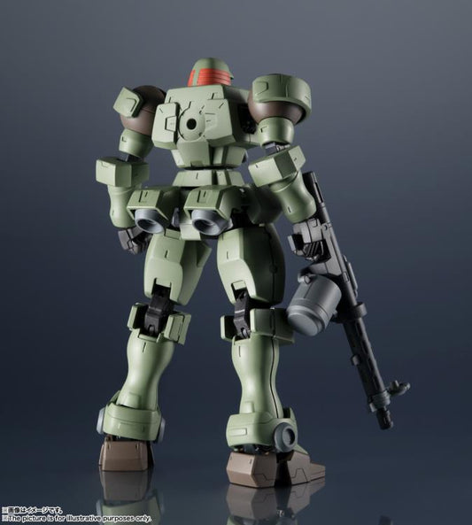 Figura Bandai - Leo Oz 06Ms Gu 22 (Gundam) - Vista de perfil y caja